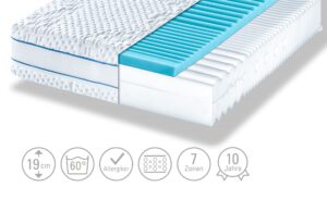 Möve Kaltschaummatratze  Aqua Med KS