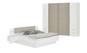 uno Komplett-Schlafzimmer  4-teilig mit Beleuchtung Miami