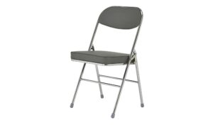 Klappstuhl Kunstleder Chrom  Florian