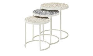 Beistelltische, 3er-Set  Fiorale