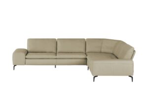 W.SCHILLIG Ecksofa Leder  Valentinoo