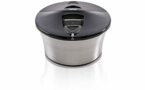 Salatschleuder Edelstahl 5,5 L