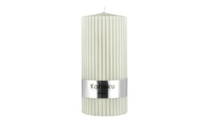 Zylinderkerze  Powder Rillen