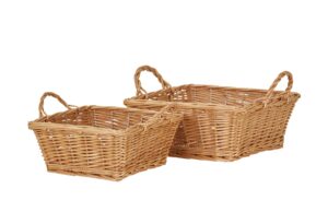 Weidenkorb, 2er-Set