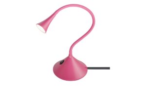 Trio LED-Schreibtischleuchte, mit Flexarm lila