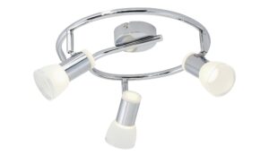 KHG LED-Deckenstraher, 3-flammig, chrom