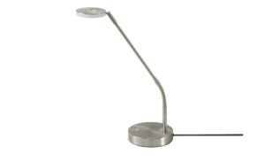 Fischer-Honsel LED-Schreibtischleuchte, Nickel-matt mit Dimmer