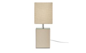 Fischer-Honsel Keramik-Tischleuchte, 1-flammig,  verspiegelt