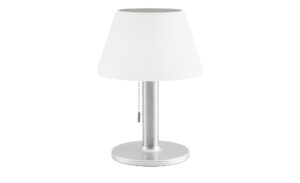 for friends Solar-Tischleuchte, silberfarben mit Schirm