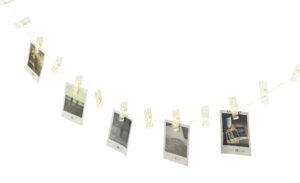 LED Lichterkette inkl. 20 Klammern