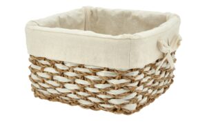 Aufbewahrungskorb mit Stoffeinsatz