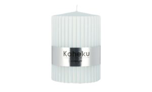 Zylinderkerze  Powder Rillen