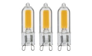 LED G9/ 2W, 200lm, 2700K, 3er-Pack