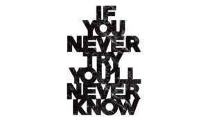 Cut-Out  If you never Accessoires > Bilder & Schilder – Höffner