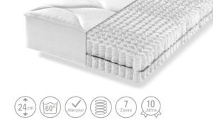 7-Zonen-Tonnentaschenfederkern Matratze  Calypso Matratzen & Zubehör > Matratzen-Arten > Federkern-Matratzen – Höffner