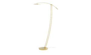 B-Leuchten LED-Stehleuchte messing matt mit Sensordimmer