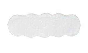 como Kunstfell mit weichem Rücken Doppelfell Bunny-Soft