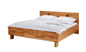 Woodford Bettgestell teilmassiv Genua