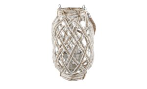 Laterne mit Glaseinsatz