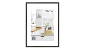 Bilderrahmen Schwarz, 5er-Set Bilderrahmen – Höffner