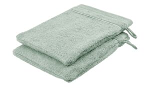 Waschhandschuh (16 x 21cm), 2er-Set Mint Duschtücher – Höffner