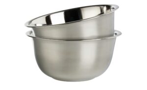 Edelstahl-Rührschüssel, 2er-Set Küchenschüsseln & Rührschüsseln – Höffner