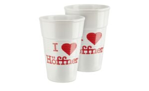 2er-Set Knickbecher Höffner Becher – Höffner