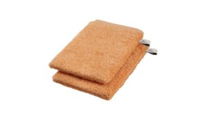 Waschhandschuh (16 x 21cm), 2er-Set Orange Duschtücher – Höffner