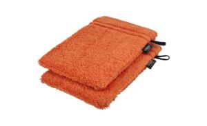 Waschhandschuh (16 x 21cm), 2er-Set Orange (Fiesta) Duschtücher – Höffner