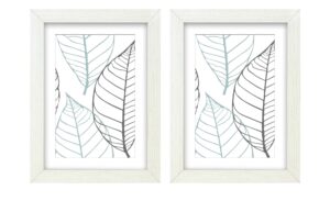 Holzbilderrahmen 13×18 cm weiß, 2er-Set Bilderrahmen – Höffner