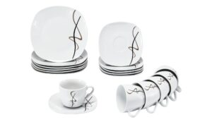 KHG Kaffeegeschirr, 18-teilig  Pamela