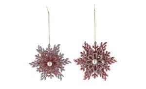 Anhänger, sortiert  Glitzerblume