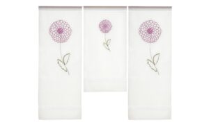 3er-Set Miniflächen Vorhang