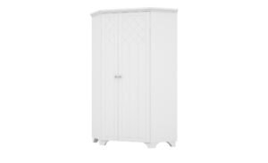 Eckkleiderschrank  Royal White