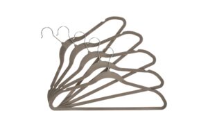 KHG Kleiderbügel 5-er Set Samt