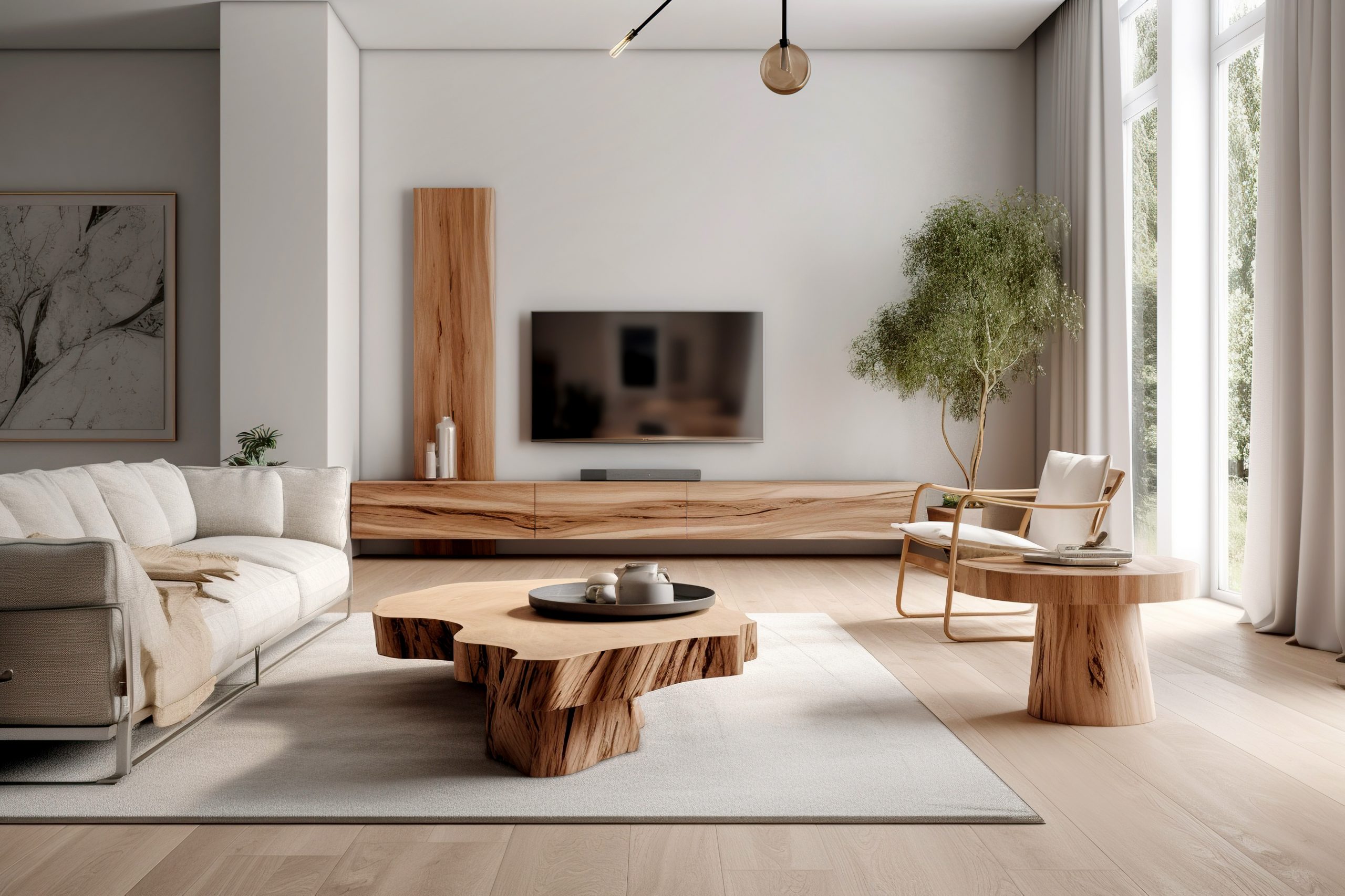 Möbel aus Holz gehören zu einer nachhaltigen Inneneinrichtung. Foto © Vadim Andrushchenko stock adobe