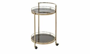 Servierwagen goldfarben Oro