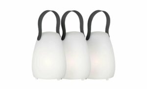 Fischer-Honsel Akkutischleuchte 3er-Set