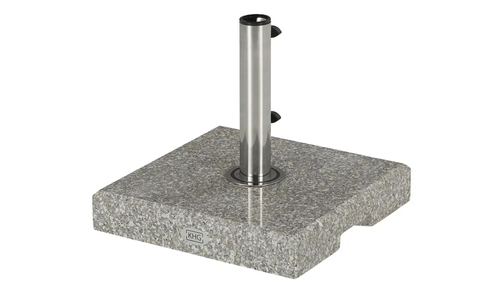 KHG Sonnenschirmständer aus Grantit Granito