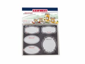 Leifheit Deko-Etiketten Schwarz und Weiß