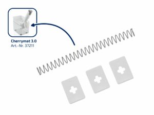 Leifheit 3 Abstreifgummis und Feder Kirschentkerner