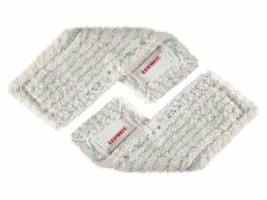 Leifheit 2er Set Wischbezug Profi XL, speziell für Fliesen und Steinböden