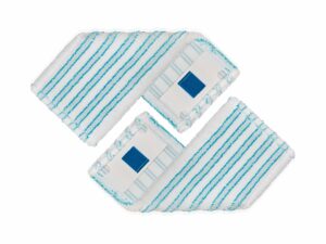 Leifheit 2er Set Wischbezug CLEAN TWIST M Ergo / POWER CLEAN M, für alle glatten Böden