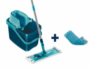 Leifheit Bodenwischer-Set Combi M für alle glatten Böden und die Trockenreinigung