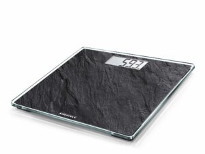 Leifheit Digitale Personenwaage Style Sense Compact 300 Slate aus Glas