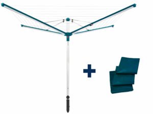 Leifheit Wäschespinne Linomatic 500 Deluxe Cover für 5 Wäscheladungen