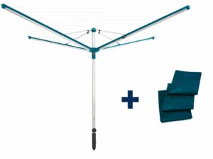 Leifheit Wäschespinne Linomatic 600 Deluxe Cover für 6 Wäscheladungen