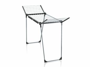 Leifheit Wäscheständer Pegasus 150 Solid Slim Black für 1,5 Wäscheladungen