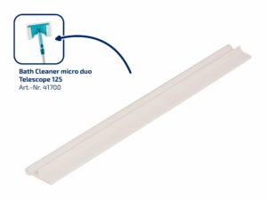 Leifheit Gummilippe Badwischer Bath Cleaner micro duo Telescope 125