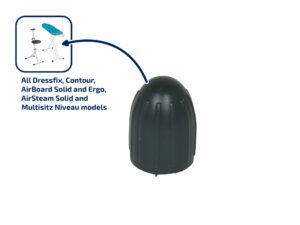 Leifheit Fusskappen Bügeltisch und Multisitz (blau)